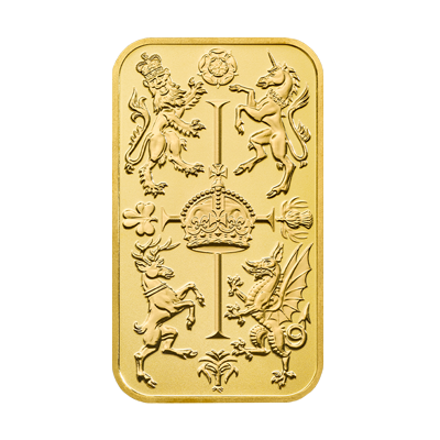 A picture of a Lingot d’or de 1 oz – Lingot de célébration de la Monnaie royale